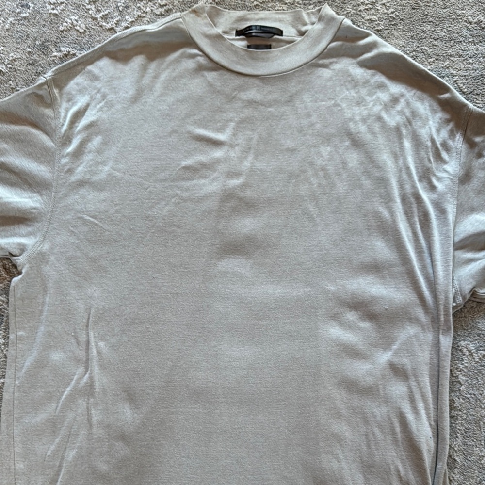 Men's Classic Beige Polo Shirt